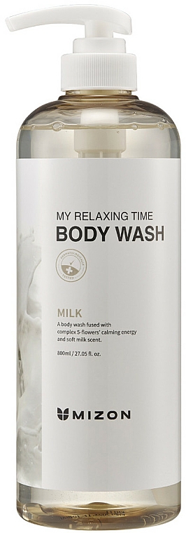 Żel pod prysznic - Mizon My Relaxing Time Body Wash Milk — Zdjęcie N1