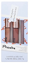 Zestaw - Makeup Revolution X Friends Phoebe Lip Kit (lip/pen/1g + lip/gloss/2x3ml) — Zdjęcie N1