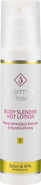 Rozgrzewający balsam antycellulitowy - Charmine Rose Body Slender Hot Lotion — Zdjęcie N1