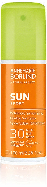 Chłodzący spray do opalania SPF30 - Annemarie Borlind Sun Sport Cooling Sun Spray SPF 30 — Zdjęcie N1