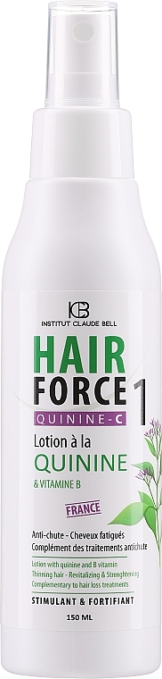 Lotion przeciw wypadaniu włosów z chininą C - Institut Claude Bell Hair Force One Quinine C Lotion — Zdjęcie N1