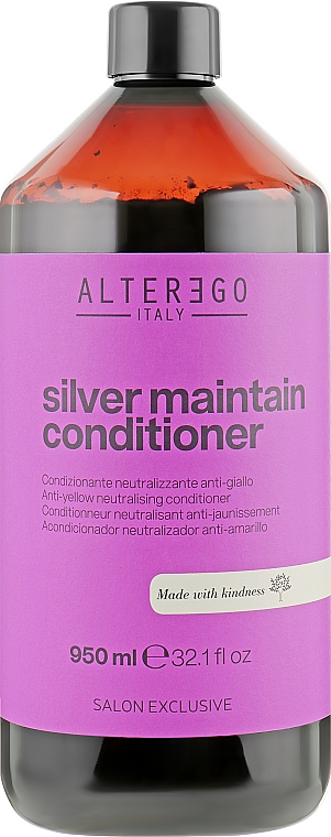 Odżywka neutralizująca żółte odcienie - Alter Ego Silver Maintain Conditioner — Zdjęcie N3