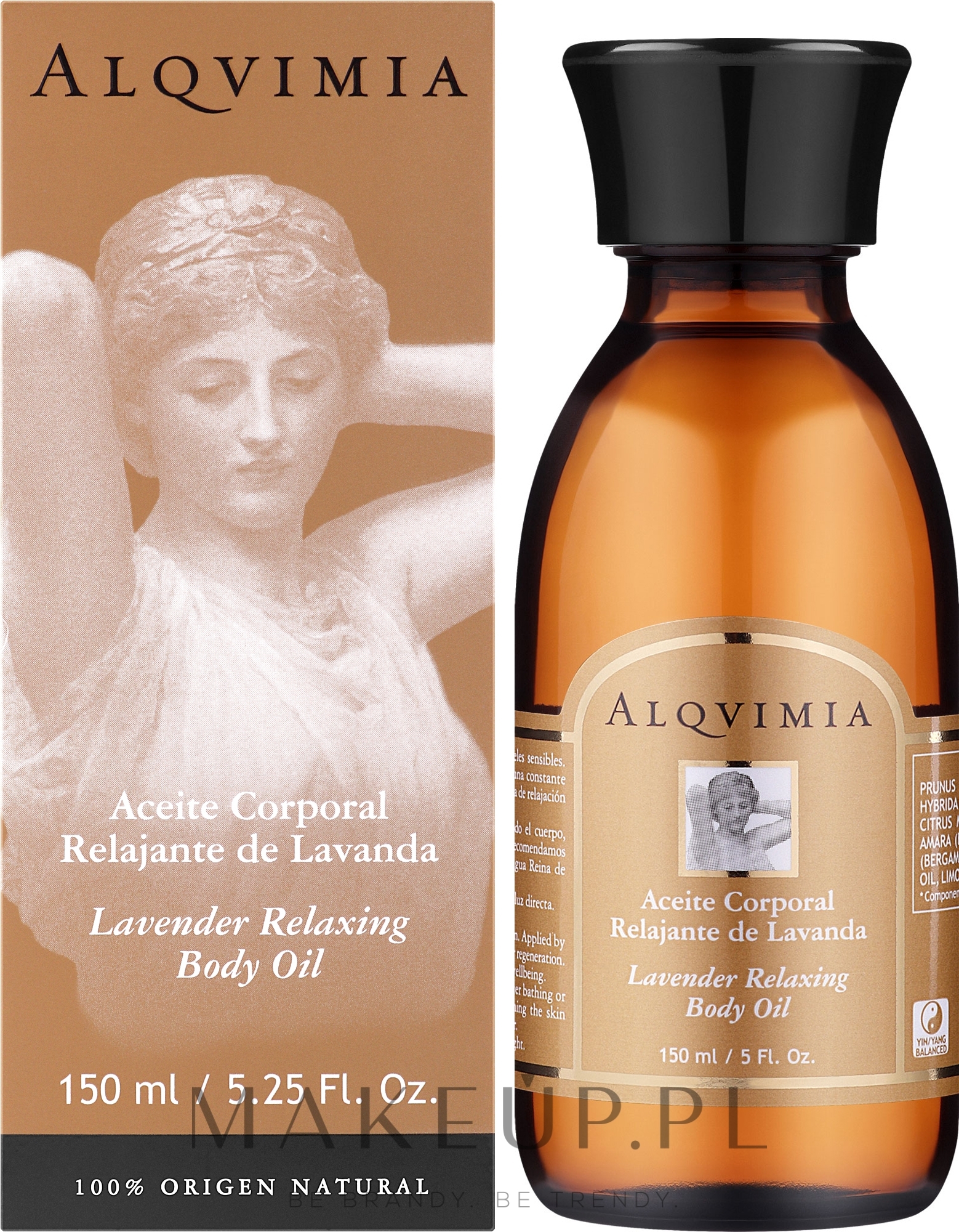 Relaksujący olejek do ciała z lawendą - Alqvimia Lavender Relaxing Body Oil — Zdjęcie 150 ml