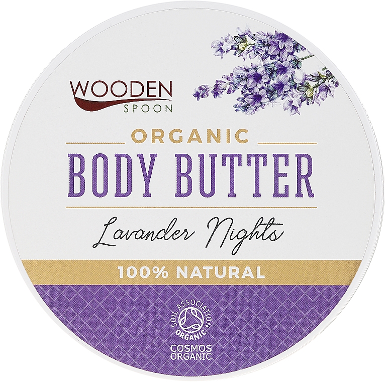 Organiczne masło do ciała Lawendowe noce - Wooden Spoon Lavander Nights Body Butter — Zdjęcie N1