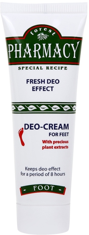 Deokrem do stóp - Forest Pharmacy Deo Cream For Feet — Zdjęcie N1