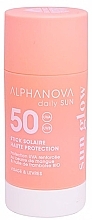 Kup Sztyft przeciwsłoneczny do twarzy SPF 50+ - Alphanova High Protection Face Sun Stick SPF 50