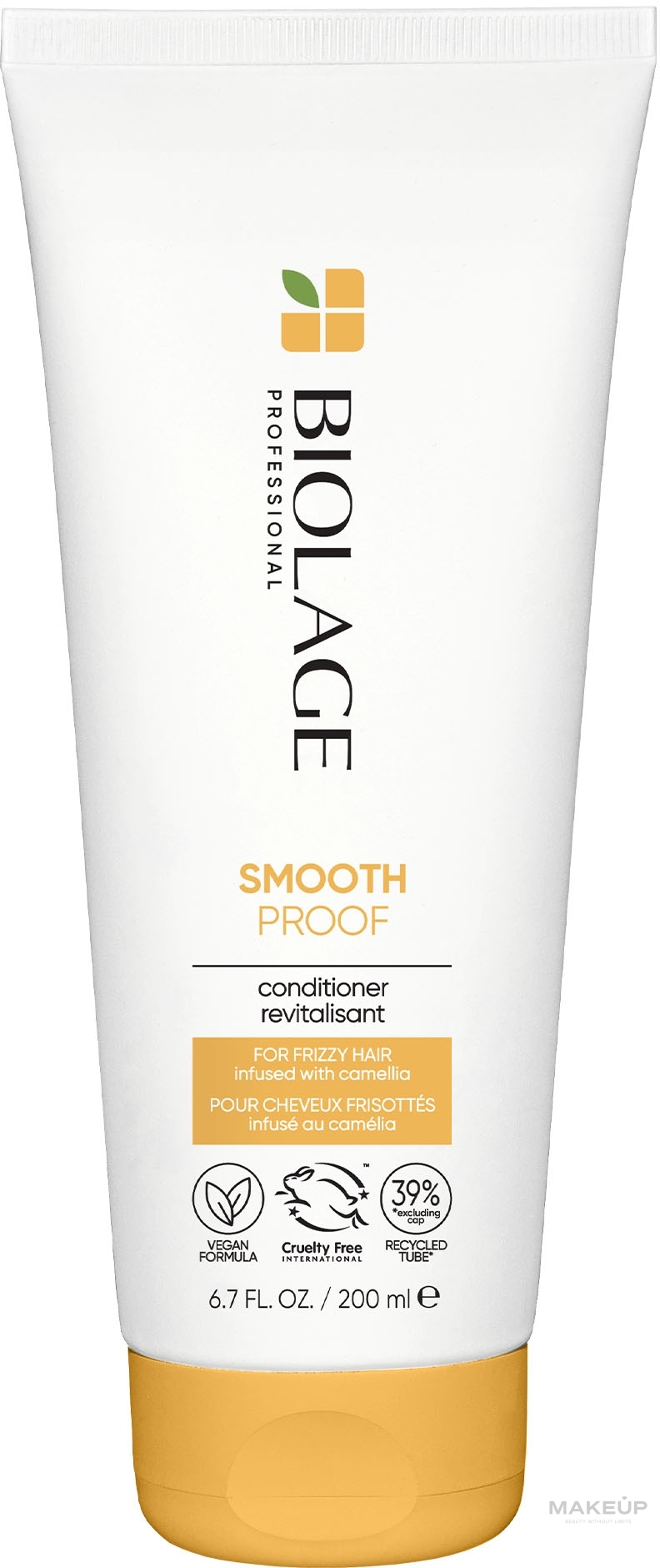 Wygładzająca odżywka do włosów niesfornych i puszących się - Biolage Smoothproof Conditioner — Zdjęcie 200 ml