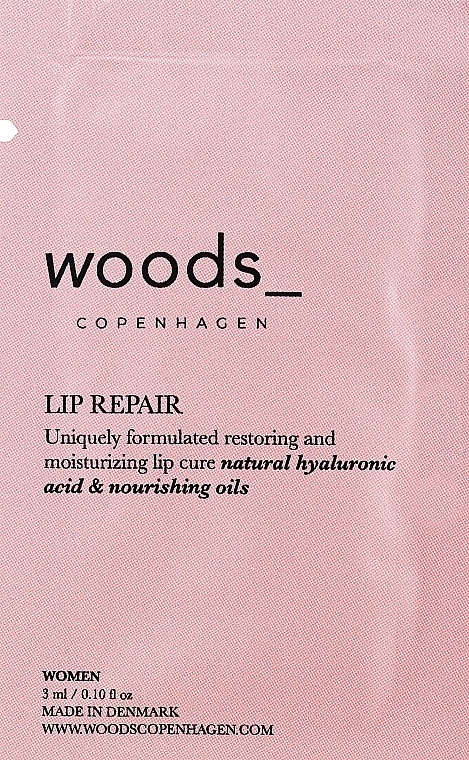 Rewitalizujący krem ​​do ust - Woods Copenhagen Lip Repair Cream (próbka) — Zdjęcie N1