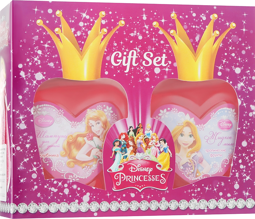 Zestaw Królewski bal - Disney Princess (shamp/300ml + soap/300ml) — Zdjęcie N1