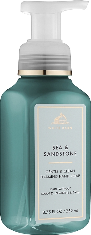 Mydło do rąk w piance - Bath and Body Works Sea & Sandstone Gentle & Clean Foaming Hand Soap — Zdjęcie N1