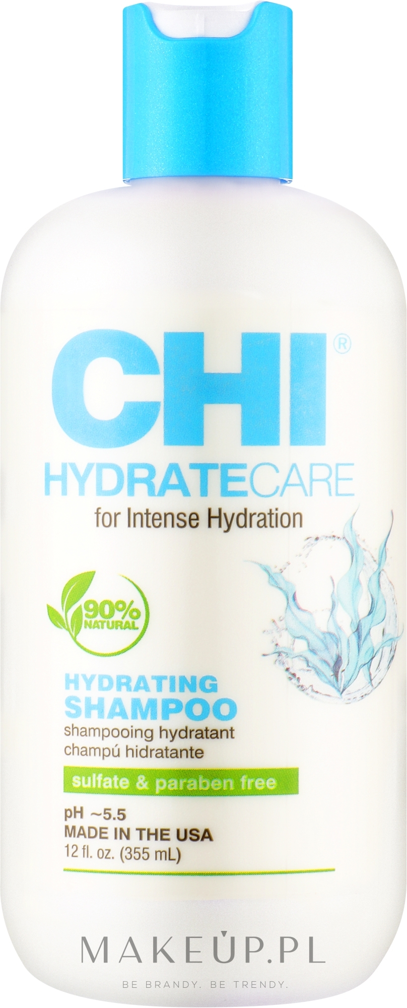 Głęboko nawilżający szampon do włosów - CHI Hydrate Care Hydrating Shampoo — Zdjęcie 355 ml