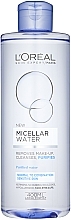Oczyszczający płyn micelarny do cery normalnej i mieszanej - L'Oreal Paris Micellar Water Normal To Combination Sensitive Skin — Zdjęcie N3