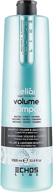 Szampon do włosów zwiększający objętość - Echosline Seliar Volume Shampoo — Zdjęcie N1