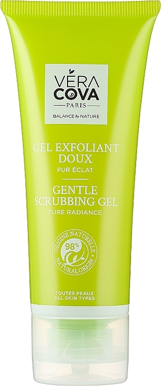 Delikatnie złuszczający żel do twarzy - Veracova Gentle Scrubbing Gel Pure Radiance — Zdjęcie N1