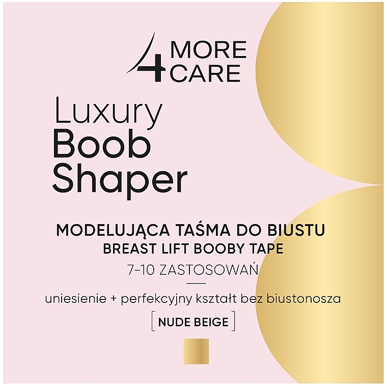 Modelująca taśma do biustu - More4Care Luxury Body Shaper Breast Lift Booby Tape — Zdjęcie N1