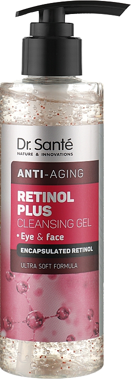 Żel do mycia twarzy - Dr Sante Retinol Plus Cleansing Gel