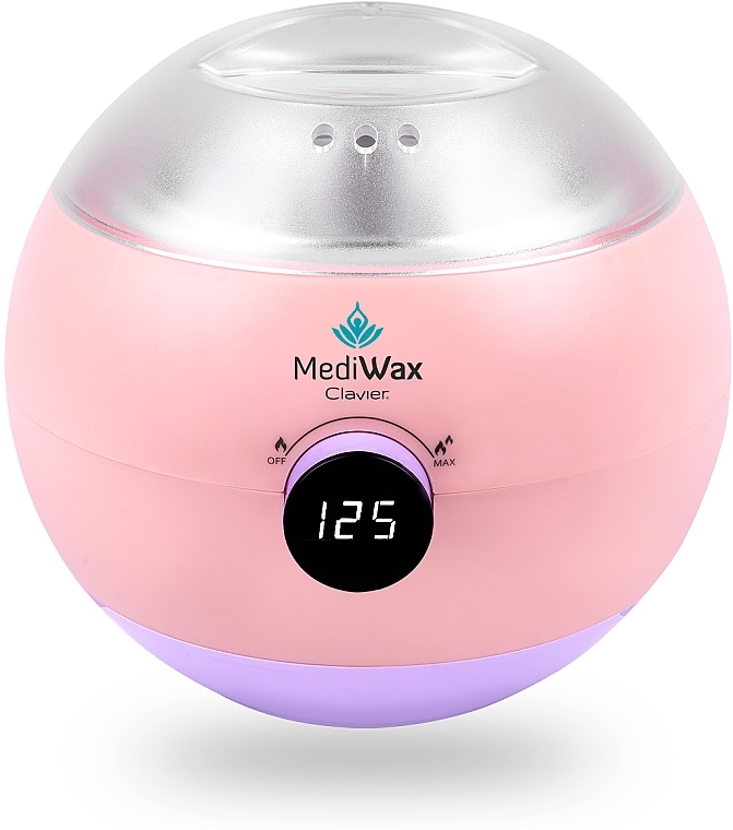 Podgrzewacz wosku 500 ml, różowy - Clavier MediWax Pink — Zdjęcie N2