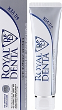 Pasta do zębów z cząsteczkami srebra - Royal Denta Silver Technology Toothpaste — Zdjęcie N2