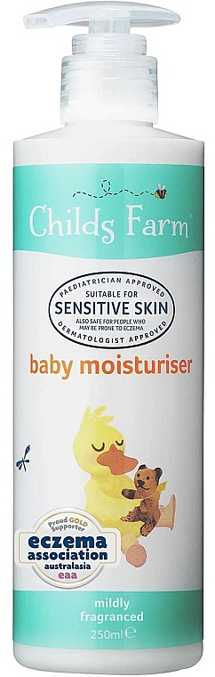 Nawilżający krem do ciała dla dzieci - Childs Farm Moisturiser Mildly Fragranced — Zdjęcie N1