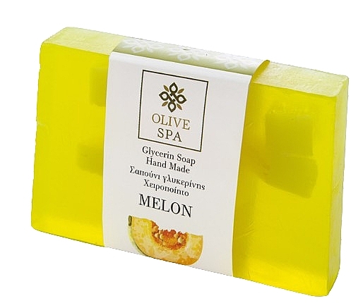 Mydło glicerynowe Melon - Olive Spa Hand Made Glycerin Soap — Zdjęcie N1