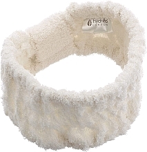 Bambusowa opaska do włosów, biała - Hydrea London Super Soft Bamboo HeadBand — Zdjęcie N1