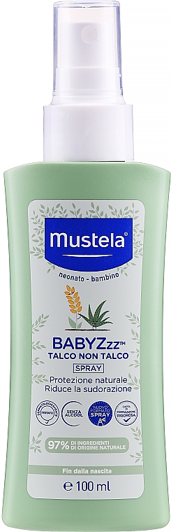 Spray na owady dla dzieci - Mustela Bebe BabyZzz Talco Non Talco  — Zdjęcie N1