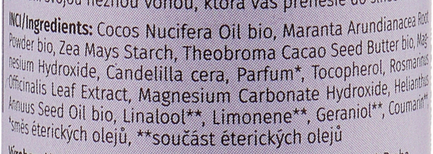Organiczny naturalny dezodorant Lawenda - Saloos Lavender Deodorant — Zdjęcie N3