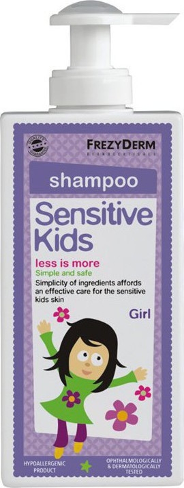 Delikatny szampon do włosów dla dzieci - Frezyderm Sensitive Kids Shampoo Girl — Zdjęcie N1