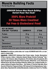 Izolat białka wołowego na zwiększenie masy mięśniowej Czekolada - MuscleMeds Carnivor Beef Protein Powder Chocolate — Zdjęcie N3