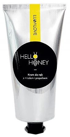 Krem do rąk z miodem i propolisem - Lullalove Honey & Propolis Hand Cream — Zdjęcie N1