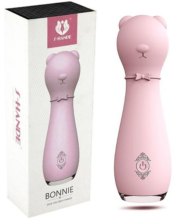 Wibrator ze światłem i 9 trybami wibracji - S-Hande Bonnie Light Pink  — Zdjęcie N1