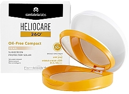 Puder kompaktowy z filtrem przeciwsłonecznym - Cantabria Labs Heliocare 360 Oil Free Compact SPF50 — Zdjęcie N1