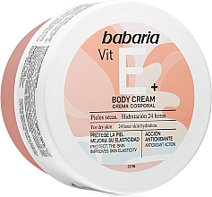 Krem do ciała z witaminą E - Babaria Body Cream Vit E+ — Zdjęcie N1