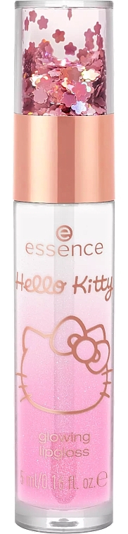 Połyskujący błyszczyk do ust - Essence Hello Kitty Glowing Lipgloss — Zdjęcie N1