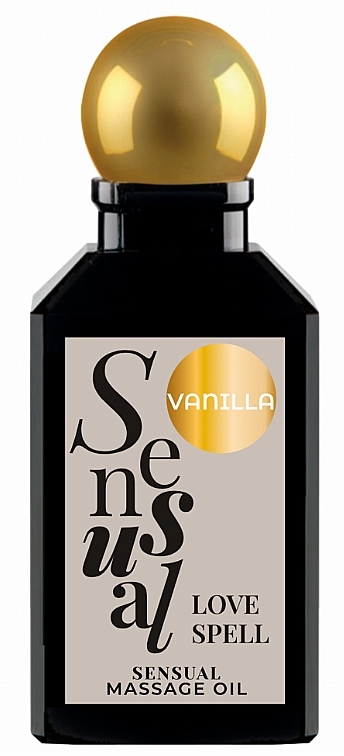 Olejek do masażu - VCee Sensual Vanilla Love Spel Massage Oil — Zdjęcie N1