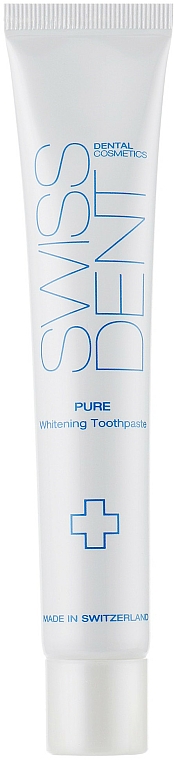 Wybielająca pasta do zębów z odświeżającymi kapsułkami - SWISSDENT Pure Whitening Toothpaste — Zdjęcie N1