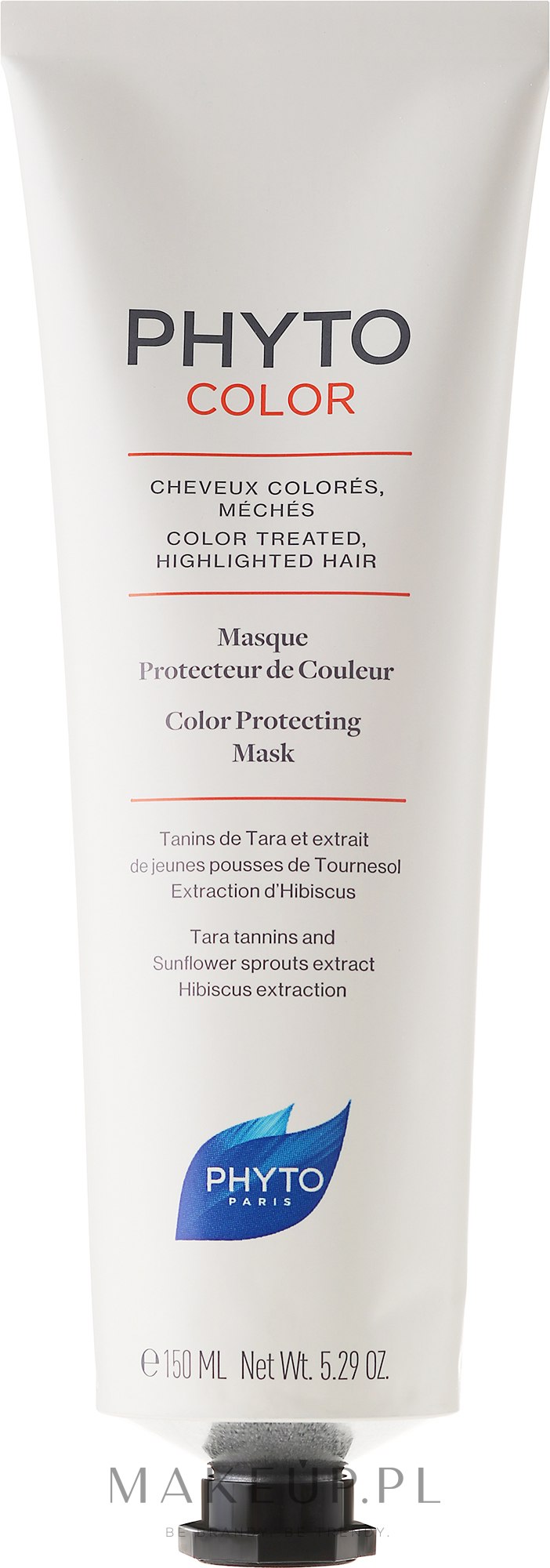 Ochronna maska do włosów farbowanych - Phyto Phyto Color Protecting Mask — Zdjęcie 150 ml