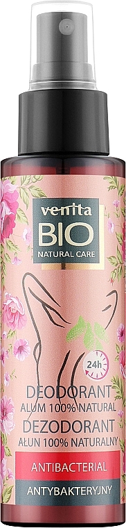 Dezodorant antybakteryjny - Venita Bio Natural Care Woman Antibacterial Deo — Zdjęcie N1