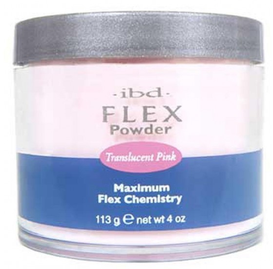 Akrylowy puder różowy - IBD Spa Flex Powder Translucent Pink — Zdjęcie N4