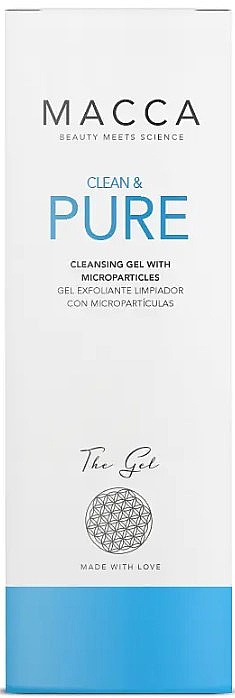 Żel do mycia twarzy z mikrocząstkami - Macca Clean & Pure Cleansing Gel With Microparticles — Zdjęcie N2