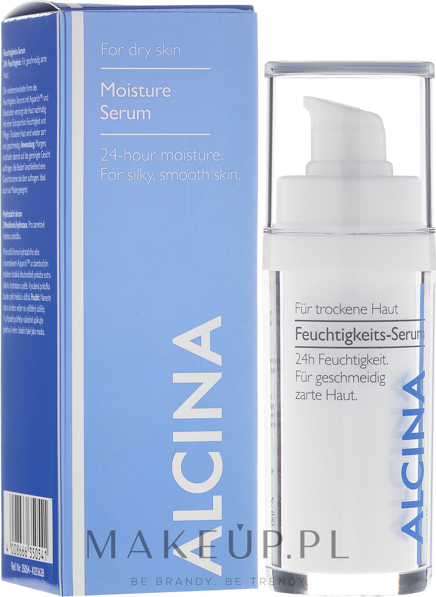 Nawilżające serum do cery suchej - Alcina Professional Moisture Serum — Zdjęcie 30 ml