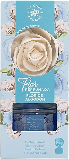 Dyfuzor zapachowy w formie kwiatu Bawełna - La Casa De Los Aromas Flor Cotton Flower — Zdjęcie N2