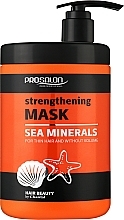 Maska wzmacniająca do cienkich włosów bez objętości - Prosalon Sea Mineral — Zdjęcie N1