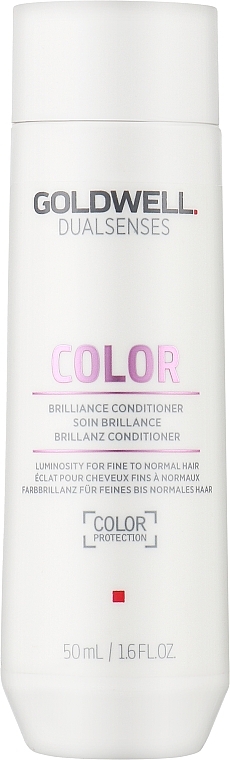 Nabłyszczająca odżywka do włosów farbowanych - Goldwell Dualsenses Color Brilliance Conditioner — Zdjęcie N3