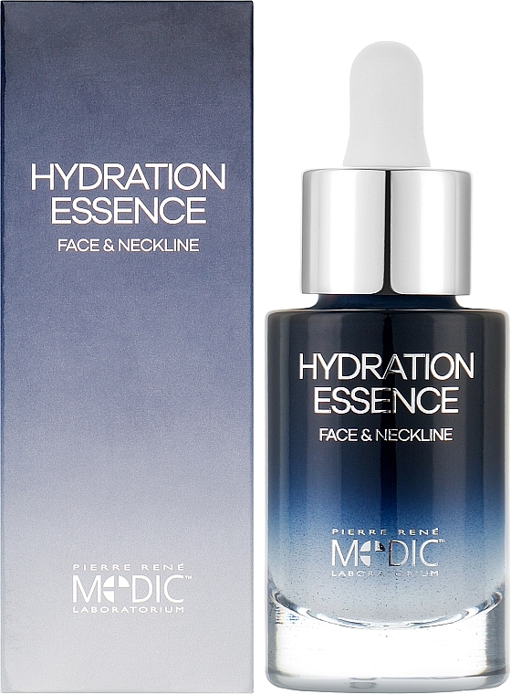 Serum nawilżające do twarzy i szyi - Pierre Rene Medic Hydration Essence Face & Neckline — Zdjęcie N2