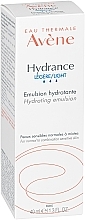 Lekka emulsja nawilżająca do twarzy - Avène Hydrance Hydrating Emulsion — Zdjęcie N3