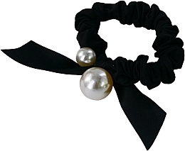 Kup Gumka do włosów z perłą, czarna - Lolita Accessories