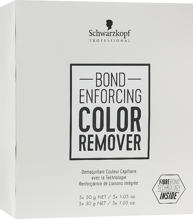 PRZECENA! Preparat do usuwania sztucznego pigmentu z włosów - Schwarzkopf Professional Bond Enforcing Color Remover * — Zdjęcie N1