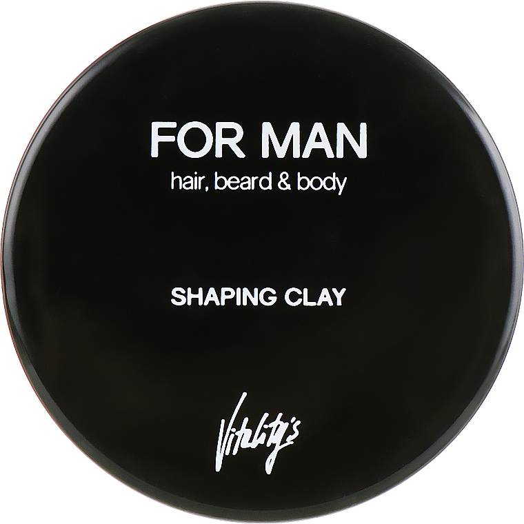 Glinka do stylizacji włosów - Vitality's For Man Shaping Clay — Zdjęcie N1