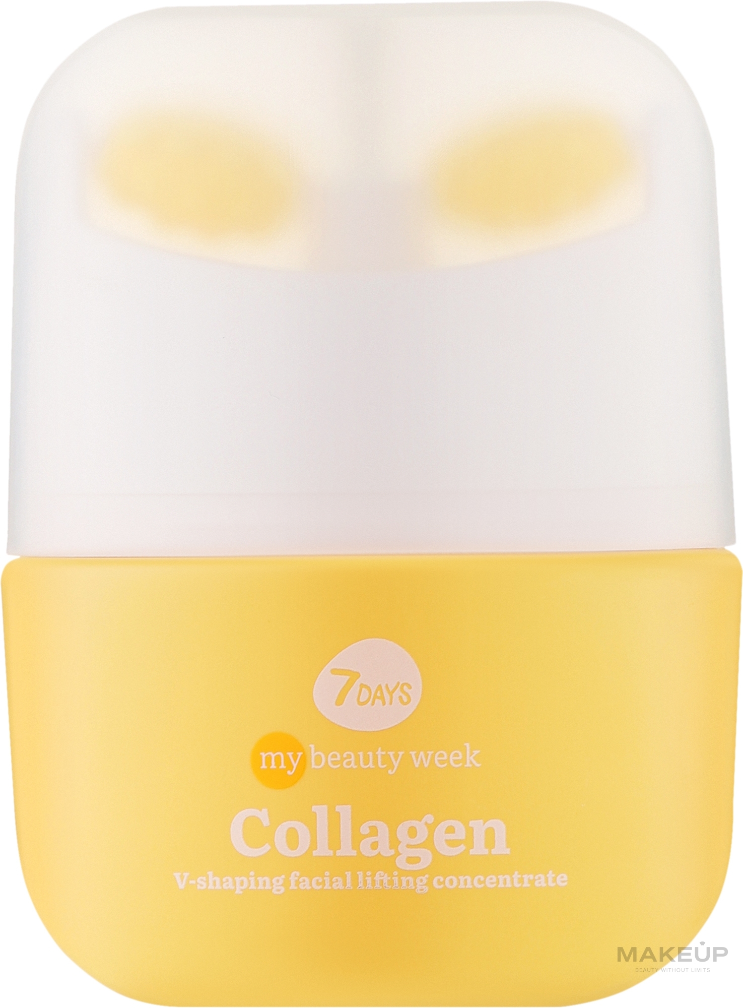 Krem-koncentrat do strefy V twarzy o działaniu liftingującym - 7 Days My Beauty Week Collagen Concentrate — Zdjęcie 40 ml